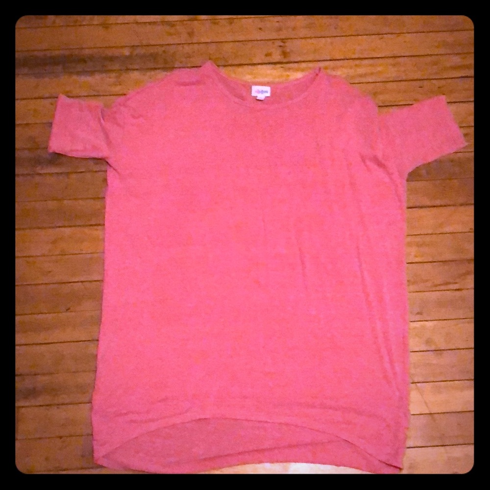 LuLaRoe pink tunic